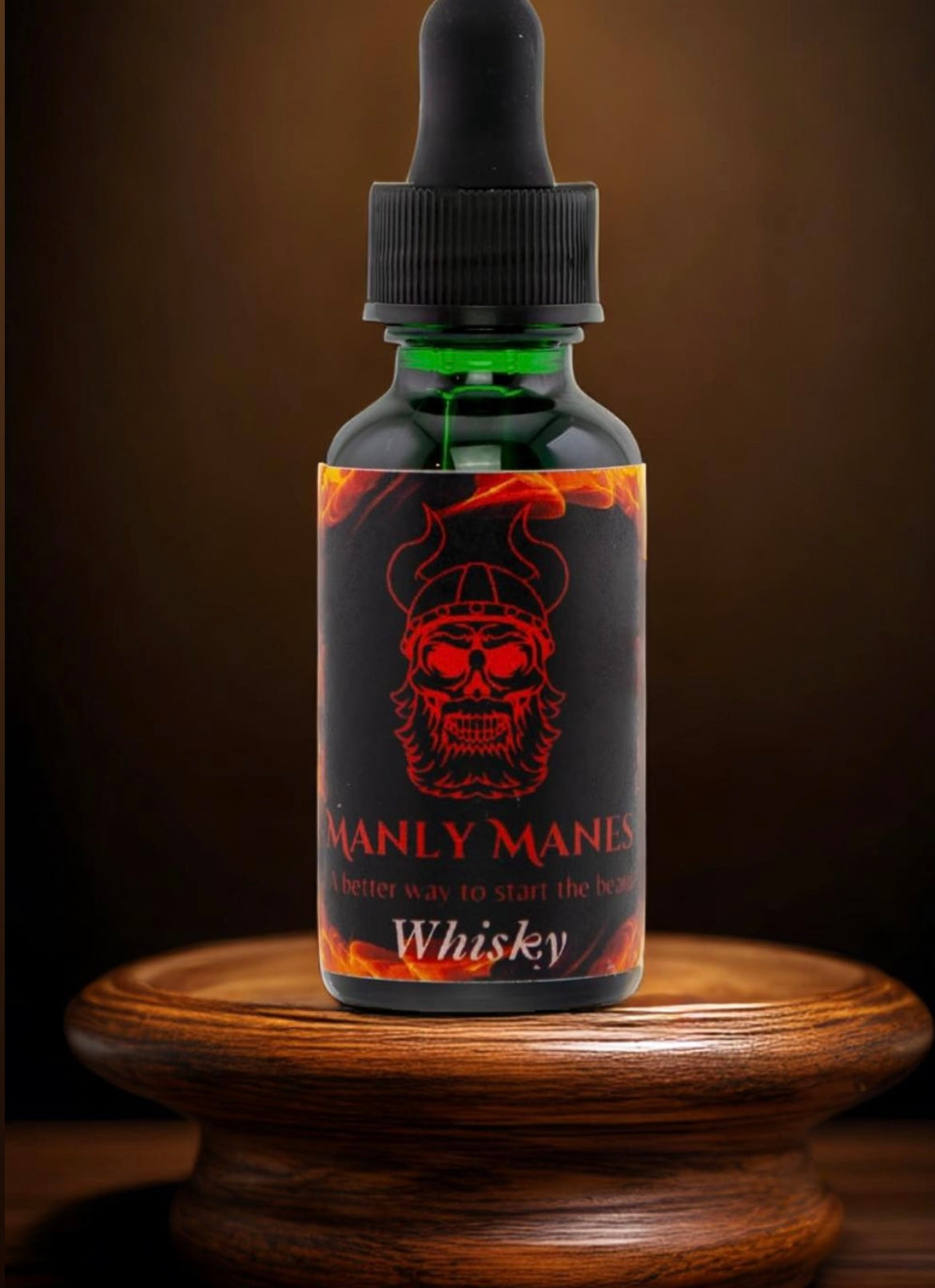 Mens Beard Oil Whisky scent