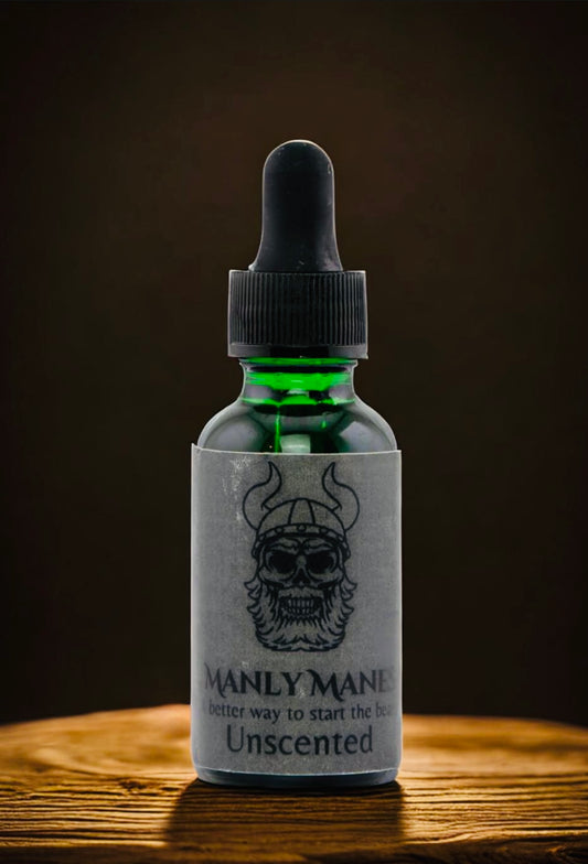 Mens Unscented Beard Oil