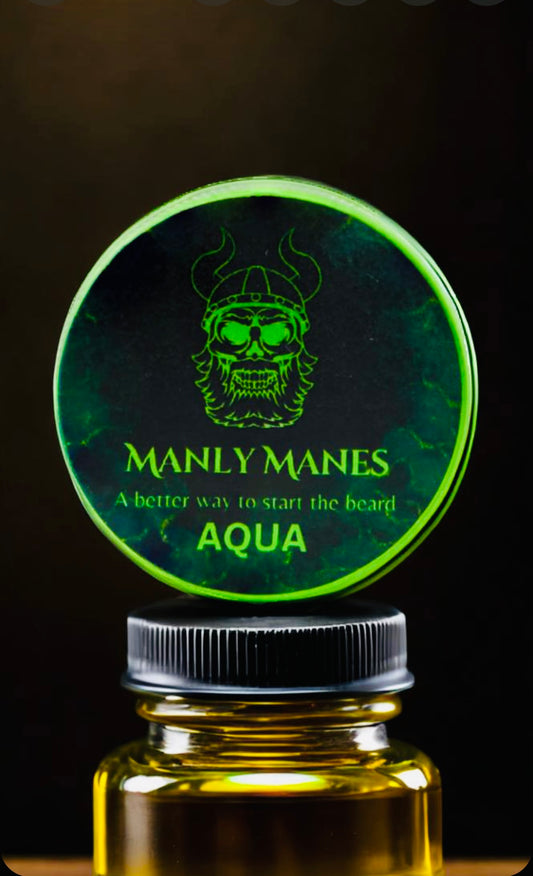 1oz Aqua Beard Balm